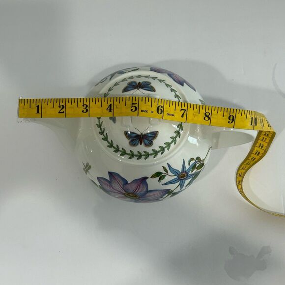 Vintage Portmeirion Botanic Garden Ceramic Tea Pot Susan Williams-Ellis Floral - Picture 9 of 10
